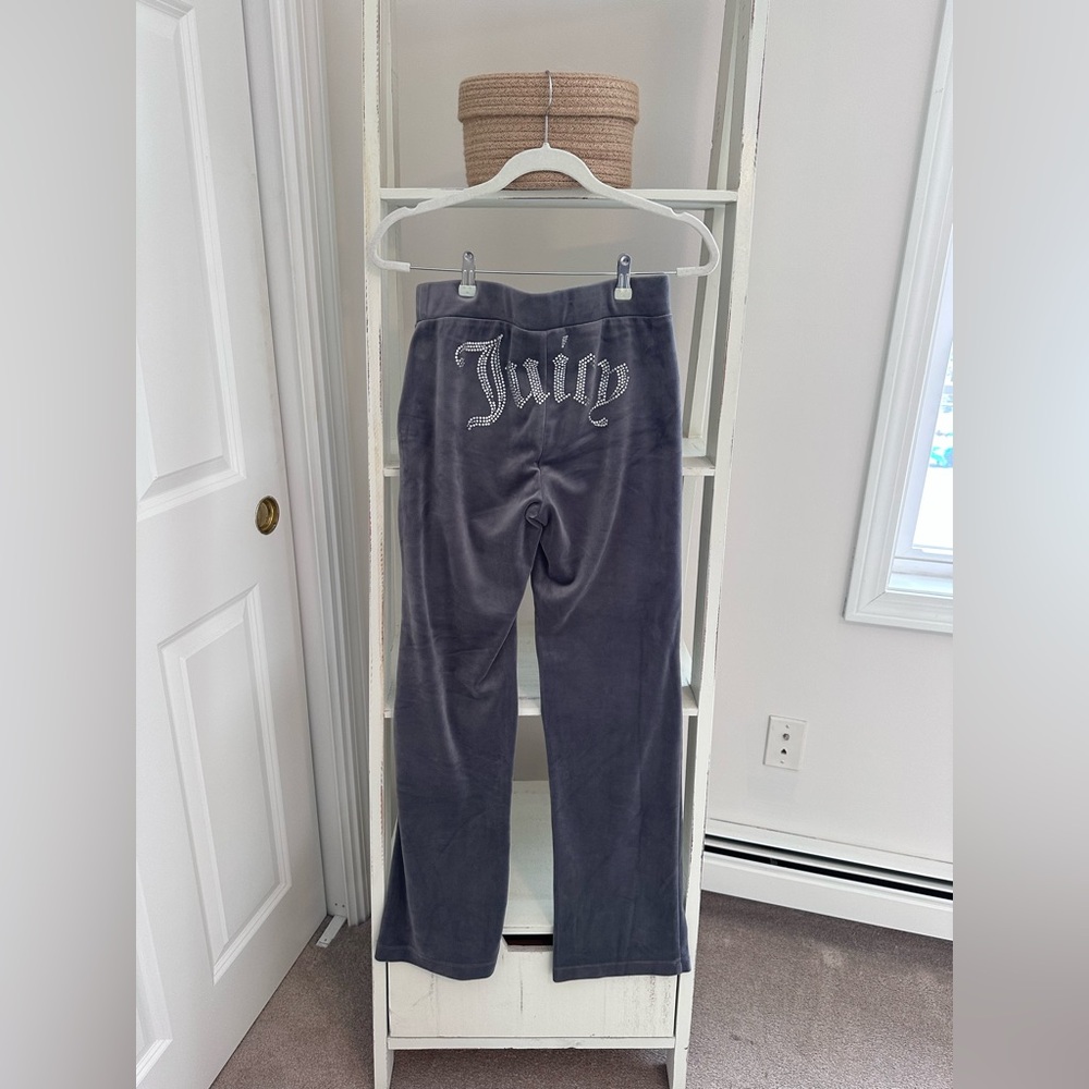 Fabulous Juicy Couture Gray Velour Tracksuit Size S - Picture 4 of 10